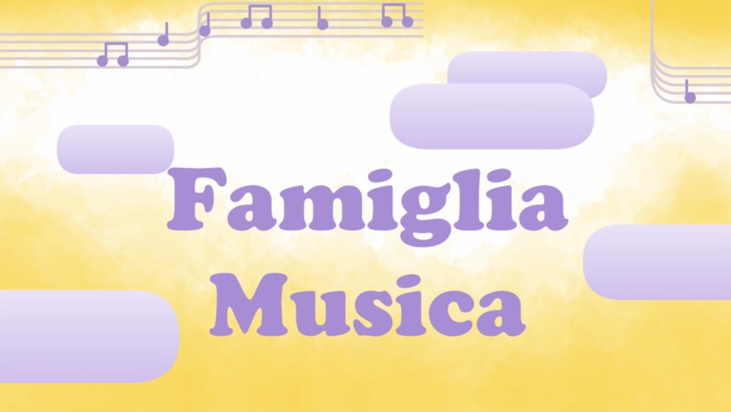 La famiglia musica