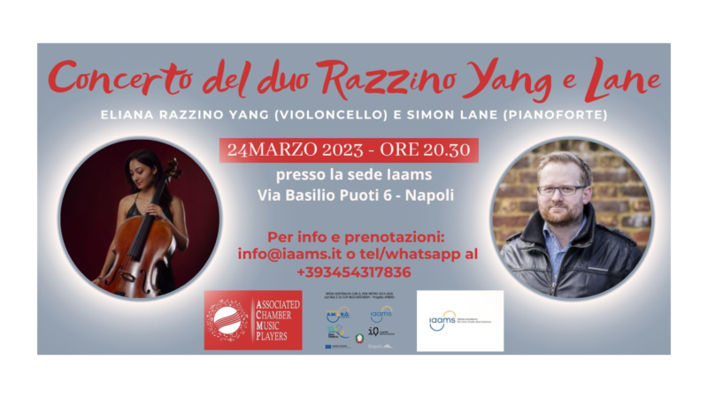 <em>Concerto di Eliana Razzino Yang e Simon Lane</em>