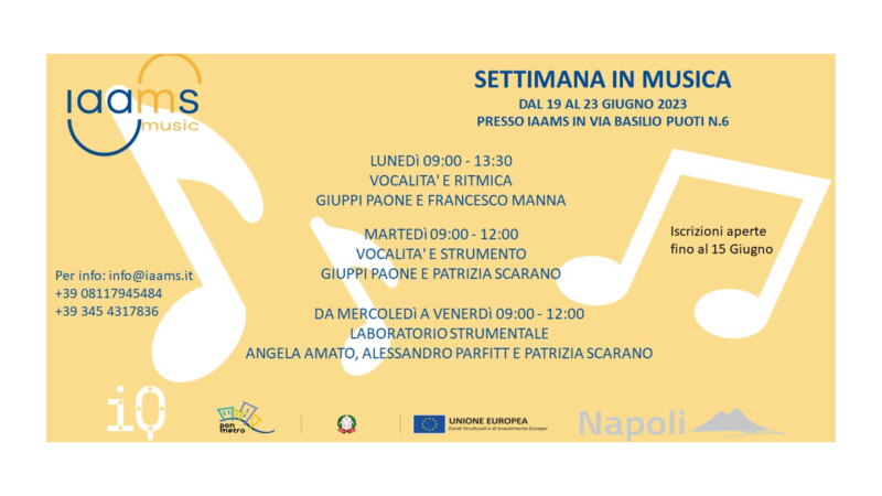 Settimana in Musica